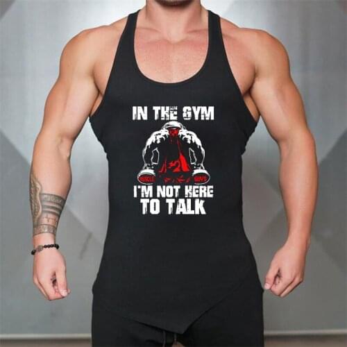 Brand Gym Casual Clothing Bodybuilding Workout Fashion Tank Top Men Musculation Fitness Stringer Singlets Sleeveless Sports Vest