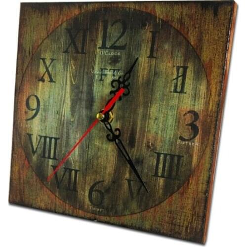 Wood Table clock desk clock relogio de mesa настольные часы reloj de escritorio