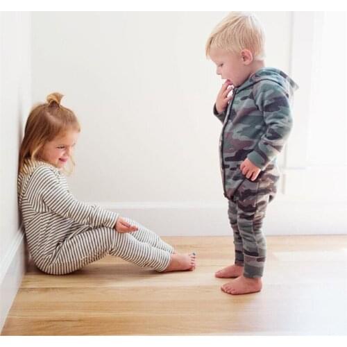 Pudcoco Newborn Baby Boy Girl Romper spring 2018 Single breasted Camouflage Rompers kids bebe boys Romper Outfit Clothes