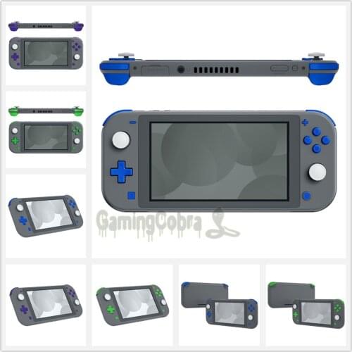 EXtremeRate Replacement ABXY Home Capture Keys Dpad L R ZL ZR Trigger Full Set Buttons Repair Kits with Tools for NS Switch Lite