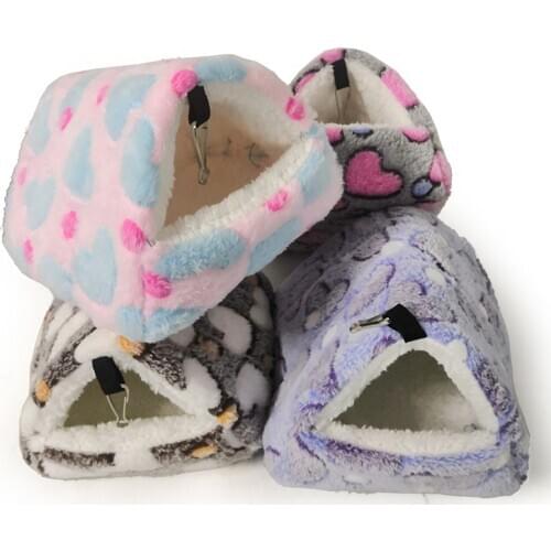 Pet Hamster Cage House Hanging Nest Parrot Warm Bed Winter Rat Hammock Bird Winter Toys Accessoires Pet Tools Cocina