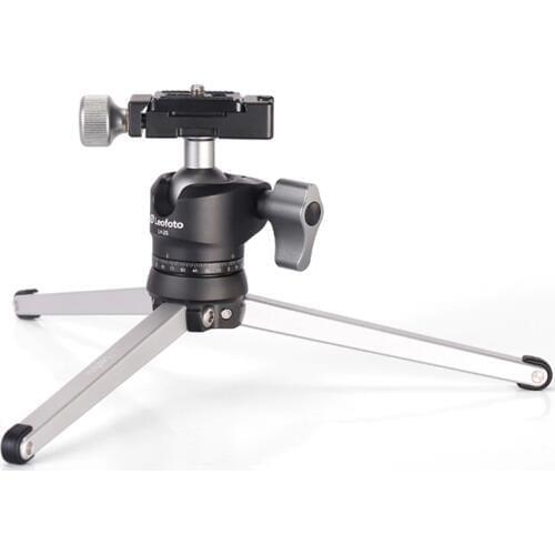 MT-02 MT01 Compact Aluminum Mini Travel Tripod Stand with Ball Head for Vloggers Travelers Table Tripod for Nikon Canon DSLR