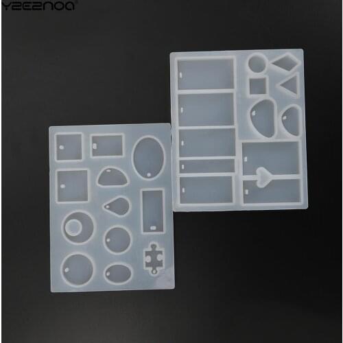 New Pendant Fashion Scrapbooking Silicone Mould DIY Resin Decorative Craft Jewelry Making Mold Epoxy Resin Molds