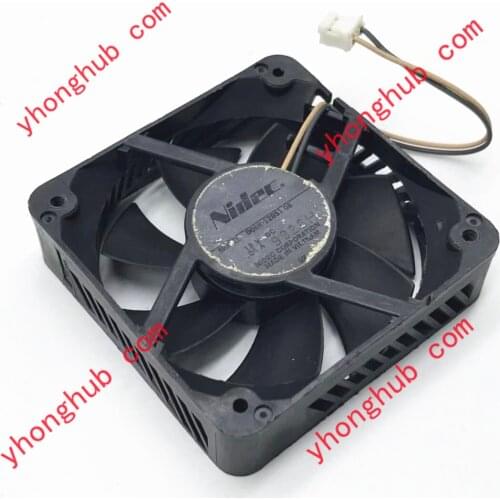 Nidec D06R-12BS1 DC 12V 0.06A 60x60x15mm Server Cooling Fan