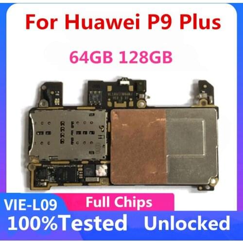 Original for Huawei P9 Plus Unlocked Motherboard Logic Board For Huawei P9 Plus Logic Board Mainboard 64gb 128GB