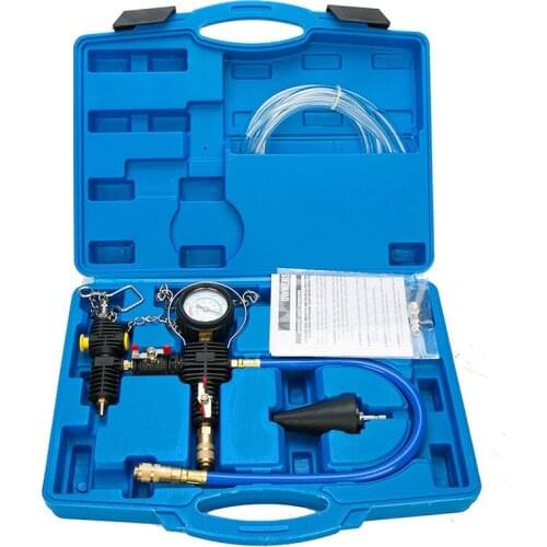 Cooling System Vacuum Purge And Refill Car Van For Radiator Kit Universal Tool, with Carrying Case