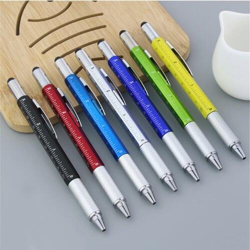 Brand New 6 in 1 Touch Screen Stylus Ball Dash Pen Tool Level Screwdriver