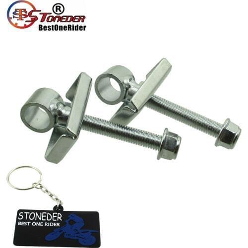 STONEDER Chain Adjuster Tensioner For Chinese 2 Stroke 49cc 50cc Mini Dirt Moto Pocket Bike