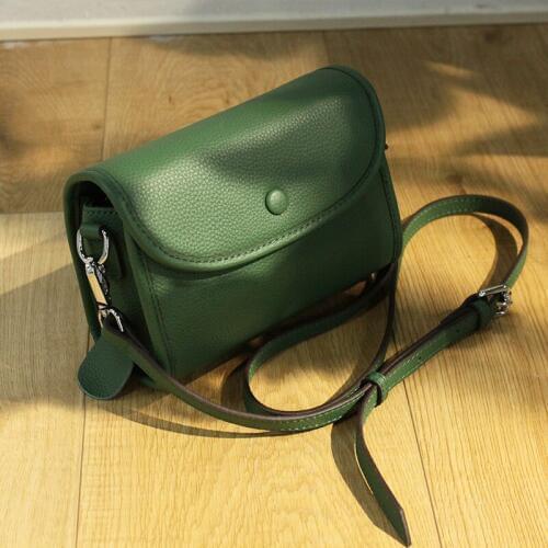 Bags For Women 2020 Cowhide Leather Crossbody Bag Solid Small Square Bag Designer Handbags High Quality Shoulder Messenger Purse