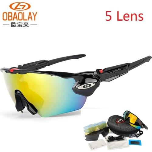Cycling Glasses Polarized Sports UV 400 Bike Glasses for Men Women Cycling Sunglasses 5 Lens MTB Cycling Goggles Bicycle Eyewear
