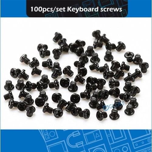 50set/lot Black Laptop Keyboard Screw Screws For Macbook A1369 A1466 A1370 A1465 A1278 A1286 A1297 A1425 A1502 A1398