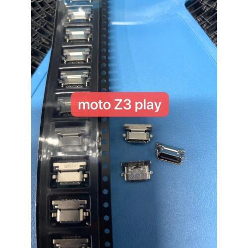 High Quality Charger Port Micro USB Charging Connector Dock Flex Cable Repair For moto z3 play New In Stock