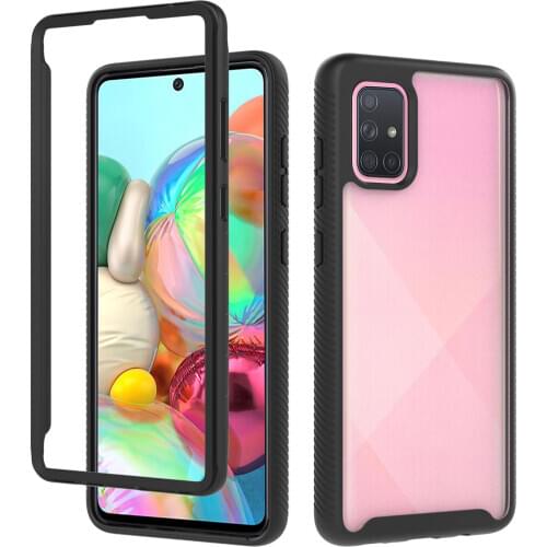 For Samsung Galaxy A21S A51 A71 A31 A11 A01 Case Hard 3 in1 Armor protective cover case for samsung A30 A50 A10 A20 A30S A20E