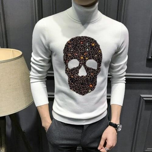 Winter High Quality And Comfortable Fabric Mens New European Turtleneck Sweater Pullover Fashion Sweatshirt Soft