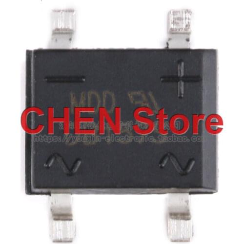 10pcs SMD DB157S 1.5A/1000V rectifier bridge stack single-phase glass passivation rectifier