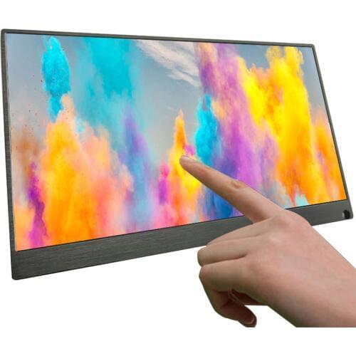 15.6 Inch Super Thin IPS Touch Screen For PS3 PS4 XBOX Car Use Portable Monitor For PC Laptop 1920 * 1080P HD LCD Screen