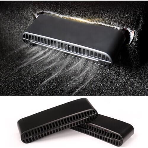 2PCS For Ford Explorer U502 2011-2018 Under Seat Floor Rear AC Heater Air Conditioner Duct Vent Cover Grill Outlet Protective