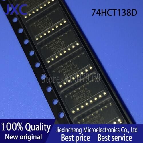 30PCS 74HCT138D 74HCT138 SOP16 SN74HCT138DR HCT138 SOP-16 logic chip IC New original