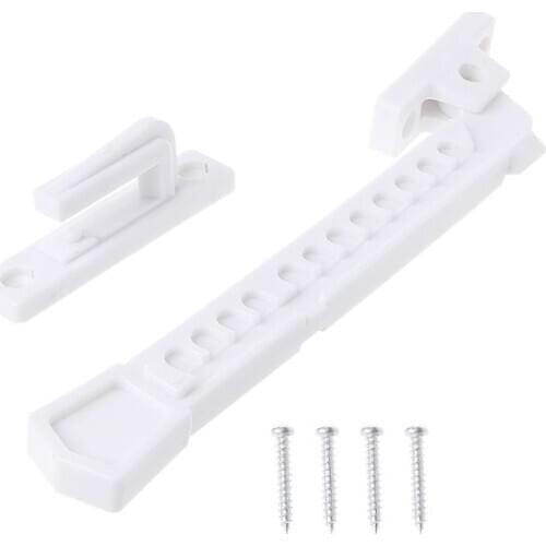 ABS Window Brace With Screws Window Sash Lock Child Safety Window Latch Window Stay Catch