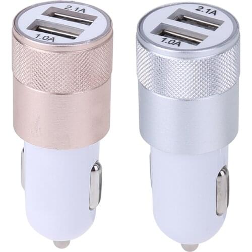 VODOOL 2.1A Dual USB Ports Car Chargers Fast Charging Socket Adapter Power Outlet Universal for samsung s10 iphone 11 7