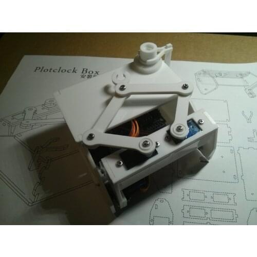 Robot clock robot diy kits