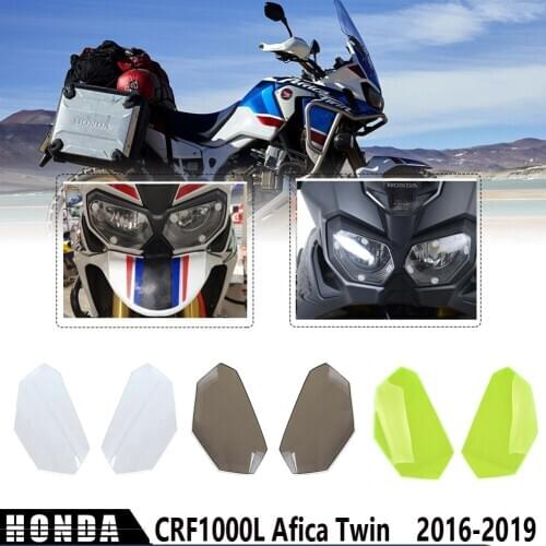 For Honda CRF1000L CRF 1000L CRF1000 L Africa Twin 2016-2019 Motorcycle Front Headlight Cover Protector 2017 2018