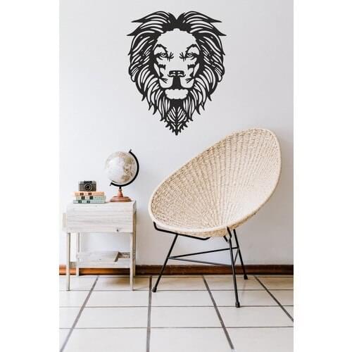 Unt Lion Lion Wall Decoration Ornament Wooden Decorative Painting