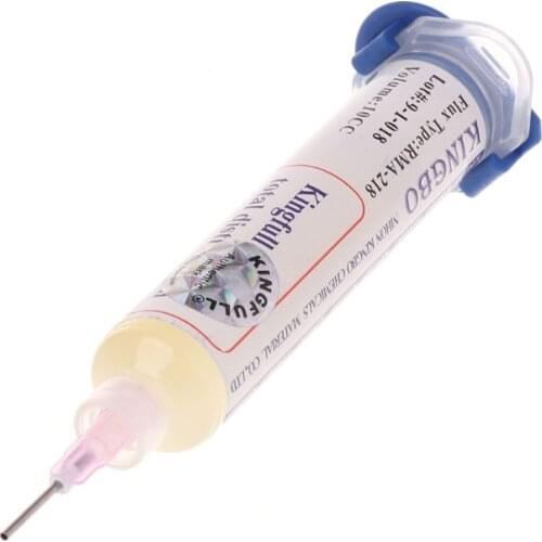 2 Pcs 10CC RMA-218 BGA Reballing No-Clean Repair Solder Flux Paste With Needles New