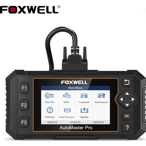 Foxwell NT644 OBD2 Scanner Professional Full System Car Diagnostic Tools Oil DPF 19 Reset Services OBD 2 Automotive Scanner