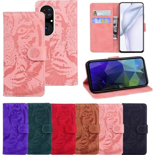 P Smart 2021 Flip Leather Case for Huawei P50 P40 Pro P Smart S Z Y7A Y8P Y6P Y5P Fundas Honor 20 Lite 20i 10i Card Slot Coque