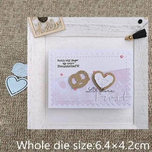 XLDesign Craft Metal Cutting Die die cuts Heart letter circle ring Scrapbooking Paper Card Craft Album DIY Embossing Die Cuts