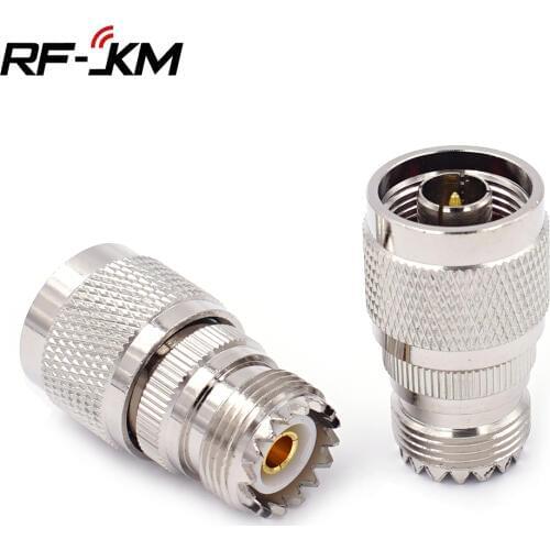 N Type Male to UHF SO239 PL-259 Female RF Coaxial Adapter Connector