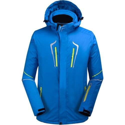 2019 new ski suit winter warm thickening jacket mens outdoor windproof waterproof breathable veneer ski jacket free shipping