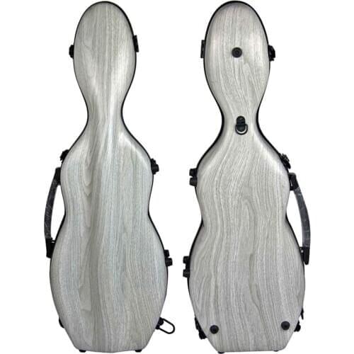 New 4/4 Violin Case Full Size Violin Case Composite Carbon Fiber Violin Case Black Violin Case Bag Customer Made Accepted