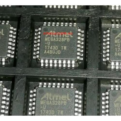 10pcs-2opcs New original ATMEGA328PB - AU printing MEGA328PB -u QFP-32 ATMEGA328PB patch QFP32 microcontroller chip