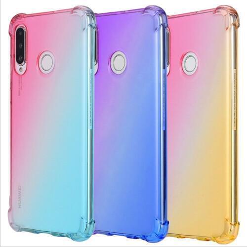 BONVAN Gradient Clear Case For Samsung Galaxy J4 J6 Prime Transparent Soft Cover For Samsung J2 J5 J7 Prime 2017 Silicone Cases