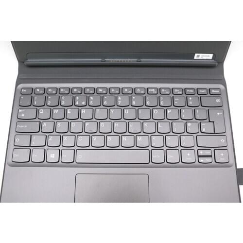 The New Lenovo MIIX630-12Q3 UK Leather Keyboard With Backlit Base 5N20R12855