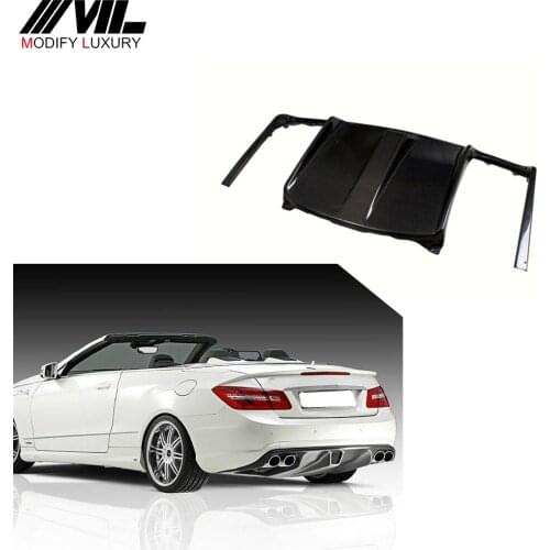 Carbon fiber W207 Rear Lip Bumper for mercedes Ben z W207 AMG
