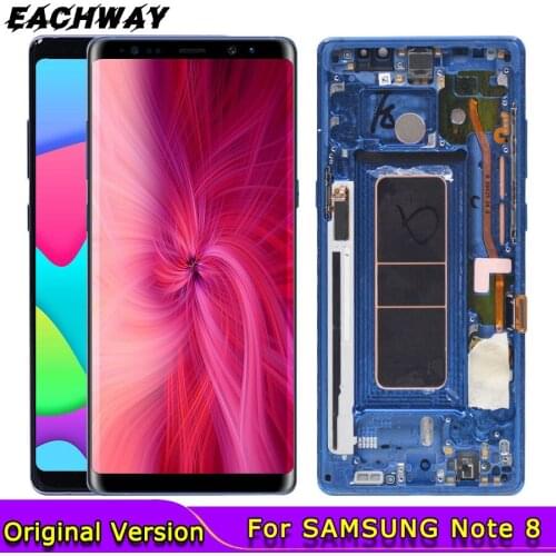 100% Tested For 6.3" SAMSUNG GALAXY Note 8 LCD Note8 Display Touch Screen Digitizer Assembly Replacement For SAMSUNG Note 8 LCD
