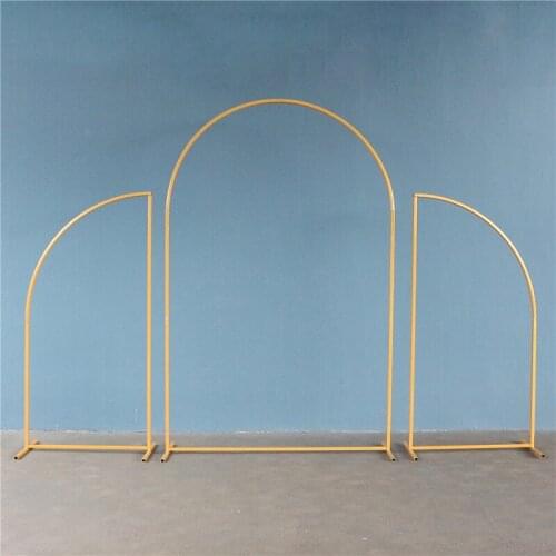 2022 Wedding Arch Set Background Decoration Flower Stand Birthday Party Outdoor Balloon Arch Decoration Irregular Shape Stand