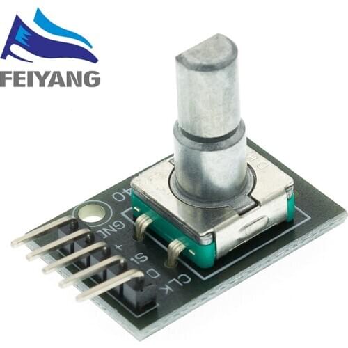 360 Degrees EC11 Rotary Encoder Module For Arduino Brick Sensor Switch Development Board KY-040 With Pins
