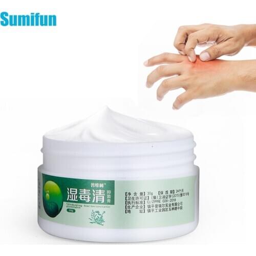 30g Eczema Cream Psoriasis Antibacterial Dermatitis Pruritus Eczematoid Medical Herb Skin Care Ointment