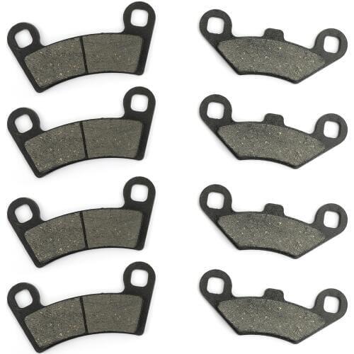 Areyourshop For Polaris Razor RZR 800/RZR 800 S/RZR 800 EPS/RZR 570 Front & Rear Brake Pads RZR 570 EPS