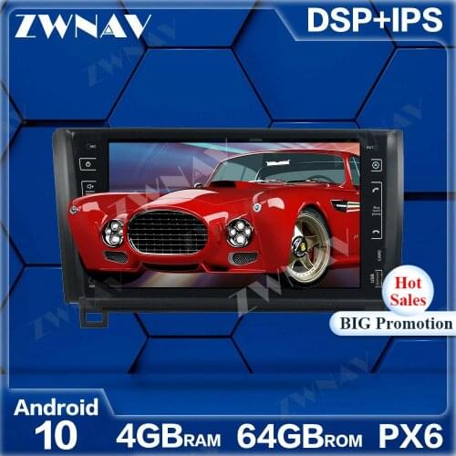 PX6 4+64 Android 10.0 Car Multimedia Player For Toyota Sequoia Tunda 2012-2013 Navi Radio navi stereo IPS Touch screen head unit