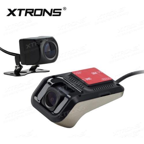 XTRONS DVR027S Car Front + Rear DVR Video Recorder System 1280*720 HD Dual Wide-Angle Lens camera NO ADAS Function
