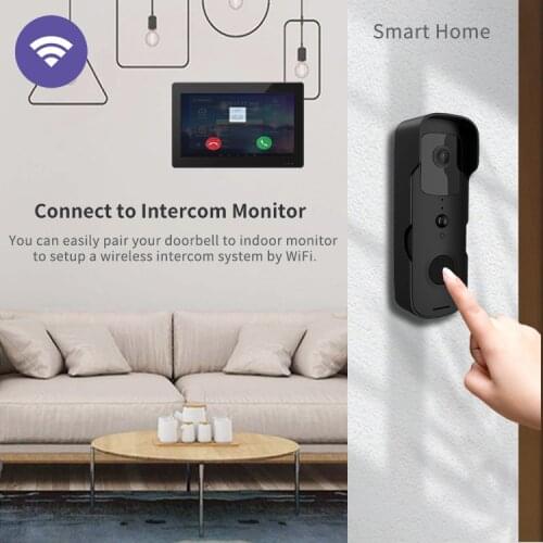 Wireless tuya app More easy installation smart wifi ring video door bell