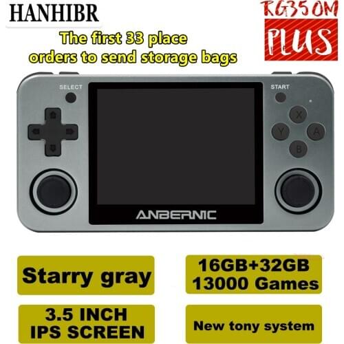 Brother Zhou RG350M open source handheld RETRO GAME game console IPS screen Stuart TONY brush