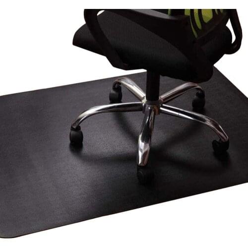 Office Chair Mat For Protect Hardwood And Tile Floor Anti-Slip Non-Curve Under The Desk Mat For Rolling Chair And Computer Desk