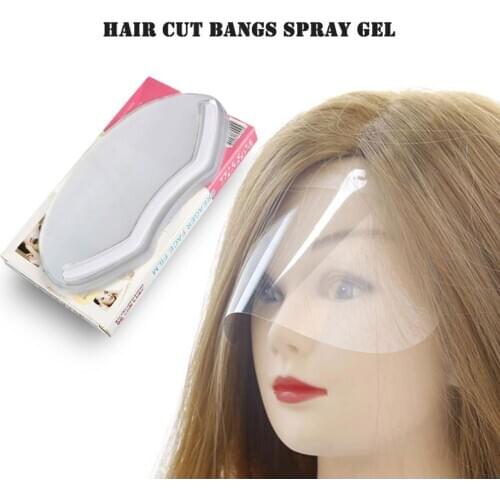50pcs Disposable Haircut Mask Hairdressing Bangs Protect Shield Salon Barber Dye Perm Hair Styling Tools