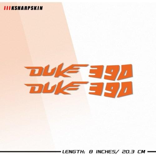 New Motorcycle reflective fuel wheels fairing portable luggage helmet stickers sign decoration Decals For KTM DUKE 390 DUKE390